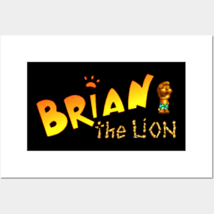 Brian the Lion Posters and Art